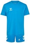 hummel T-Shirt Sportset Regular Fit Logodruck (2-tlg) hmlLOGO SET KIDS