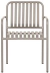 Schou Gartenstuhl 2er Set Stella Gartenstuhl stapelbar, grau. (2 St)