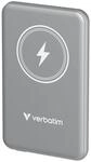 Verbatim Verbatim MCP-5GY Powerbank 5000mAh 20W Wireless Grau Powerbank