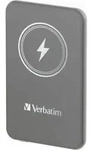 Verbatim Verbatim MCP-10GY Powerbank 10000mAh 20W Wireless Grau Powerbank