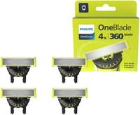 Philips Ersatzscherteile OneBlade 360, 4 St., nass und trocken einsetzbar,...