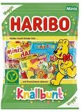HARIBO S&uuml;&szlig;igkeit Knallbunt Minis, Fruchtgummi, vegetarisch, 230 g