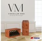 PROREGAL&reg; Weinregal VINCELLAR MOD Flaschenregal Modulares System Massivholz,
