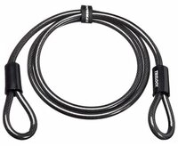 Trelock Rahmenschloss Trelock Schlaufenkabel ZS150 L 150 cm D 10 mm schwarz