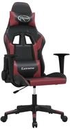 vidaXL Gaming-Stuhl Gaming-Stuhl mit Massagefunktion Schwarz und Weinrot...