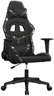 vidaXL Gaming-Stuhl, Gamer Stuhl mit Massagefunktion Schwarz Tarnfarben...