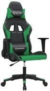 vidaXL Gaming-Stuhl Gaming-Stuhl mit Massagefunktion Schwarz und Gr&uuml;n...