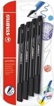 STABILO Malstift STABILO pointMaxschwarz 4er Blister