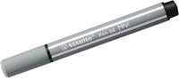 STABILO Filzstift Fasermaler Pen 68 Max Keilspitze mittelgrau
