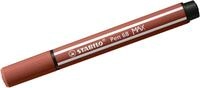 STABILO Filzstift Fasermaler Pen 68 Max Keilspitze siena