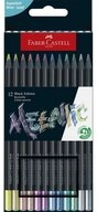 Faber-Castell Buntstift FABER-CASTELL Buntstifte Metallic Edition black