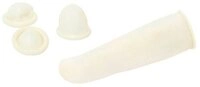 MediTrade Finger- und Zehenschutz Meditrade Latex-Fingerlinge - 100 St&uuml;ck