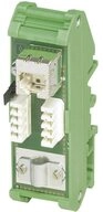 Schienenverbinder Mini RJ45-Patchpanel - CAT5e, (RJ45-Buchse auf 8