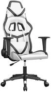 vidaXL Gaming-Stuhl Gaming-Stuhl Wei&szlig; und Schwarz Kunstleder (1 St)