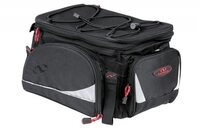 NORCO Fahrradtasche DALTON Gep&auml;cktr&auml;gertasche schwarz mit erweiterbarem Innenfach
