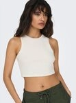 ONLY Tanktop ONLVILMA S/L CROPPED TANK TOP JRS NOOS