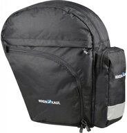 KlickFix Fahrradtasche Packtaschen Classic Packtaschen schwarz
