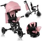 lionelo Dreirad-Kinderwagen TRIS PLUS, Inklusive Glocke, Tasche und Becherhalter/ab 9