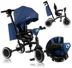 lionelo Dreirad-Kinderwagen TRIS PLUS, Inklusive Glocke, Tasche und Becherhalter/ab 9