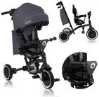 lionelo Dreirad-Kinderwagen TRIS PLUS, Inklusive Glocke, Tasche und Becherhalter/ab 9