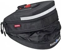 KlickFix Satteltasche Satteltasche MICRO 200 kompakte Satteltaschen schwarz