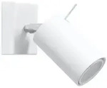 SOLLUX lighting Wandleuchte Wandleuchte Ring Wei&szlig;, Nicht enthalten