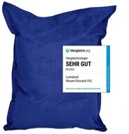 Lumaland Sitzsack Luxury Riesensitzsack XXL Bodenkissen, 380L 140x180cm waschbar