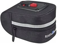 KlickFix Satteltasche Satteltasche MICRO 100 Satteltaschen schwarz