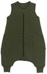 Babyschlafsack SCHLUMMERSACK "Schlafsack mit F&uuml;&szlig;en 2.5 Tog" Gr. 70, gr&uuml;n (olive),