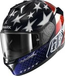 Shark Motorradhelm Skwal i3 US Flag Helm, integriertes Sonnenvisier