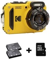 Kodak Pixpro WPZ2 Wasserdichte Kamera, + 2 Ersatzakkus und 16 GB WPZ2YL6