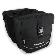 Haberland Fahrradtasche Haberland Doppeltasche Einsteiger schwarz 30x32x13cm -