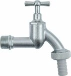 CORNAT Auslaufventil Cornat T300401 Auslaufventil Mesing matt verchromt