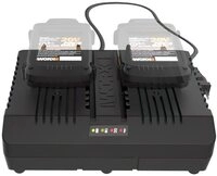 Worx WA3883 Dual-Ladeger&auml;t Werkzeug-Akku-Ladetechnik (4000 mA, gleichzeitiges