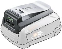Bosch Home & Garden Bosch Home and Garden 1600A02WS1 USB-Ladestation 1600A02WS1