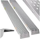 monzana Auffahrrampe MZAR200 (2-St), 400kg Laderampe verzinkter Stahl rutschfeste