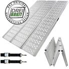 TRUTZHOLM Auffahrrampe DREIBREIT 2-fach klappbar 215 cm 1020 kg Tragkraft Alu Rampe