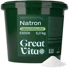 GreatVita Backzutat Natron Pulver 5kg Eimer Lebensmittelqualit&auml;t - Baking Soda