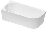 Duravit Badewanne DuraSenja Oval Badewanne 1500x750 mm Wanne Eckversion Links,...
