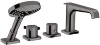 hansgrohe Wannenarmatur Axor Citterio E 4-Loch Wannenrandarmatur mit Thermostat