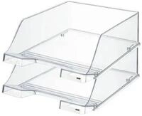 HAN Briefablage 2 HAN Briefablagen XXL transparent (Packung, 2-St., 2 HAN