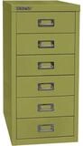 Bisley Beistellschrank MultiDrawer Schrank aus Stahl, 6 Schubladen, ohne...