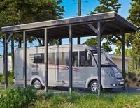 Skanholz Einzelcarport Caravan-Friesland, BxT: 397x708 cm, 350 cm Einfahrtsh&ouml;he