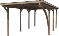 weka Einzelcarport 606 A Gr.2, BxT: 300x600 cm, 217,5 cm Einfahrtsh&ouml;he, mit