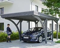 Skanholz Einzelcarport Friesland Set 6, BxT: 314x555 cm, 221 cm Einfahrtsh&ouml;he
