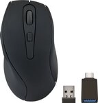 Speedlink AXON wireless, leise Klicks, mit antibakteriell gummierter...