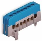 POLLMANN Verbindungsklemme POLLMANN Neutralleiterklemme 7-polig, 16 mm&sup2;, blau, f&uuml;r