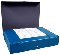 ELBA Organisationsmappe ELBA Heftbox 6,5 cm blau