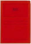 ELCO Organisationsmappe Sichtmappen Ordo classico - rot 120g 100 St&uuml;ck Sichtfenster
