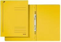 LEITZ Schulheft 3040 Spiralhefter - A4 250 Blatt kfm. Heftung Recycling-Karton gelb